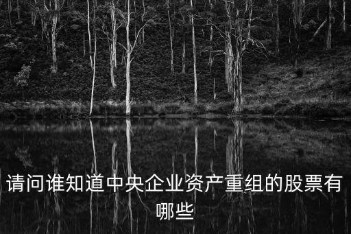 請(qǐng)問(wèn)誰(shuí)知道中央企業(yè)資產(chǎn)重組的股票有哪些