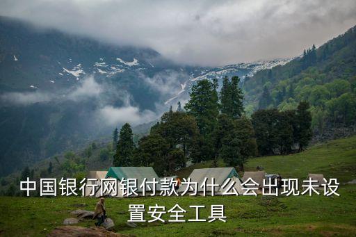  中國銀行網(wǎng)銀付款為什么會出現(xiàn)未設置安全工具