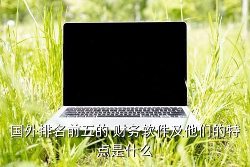 國(guó)外排名前五的 財(cái)務(wù)軟件及他們的特點(diǎn)是什么