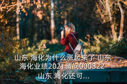  山東 ?；癁槭裁礉q起來了 山東 ?；瘶I(yè)績2021請問000822 山東 ?；€可...