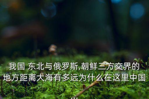 中國東北無出海口,俄羅斯能給中國東北出?？趩?/></a></span><span id=