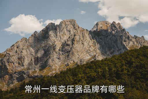  常州一線(xiàn)變壓器品牌有哪些