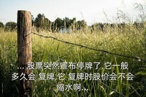 長高股票什么時候復(fù)牌,中國恒大股票什么時候復(fù)牌