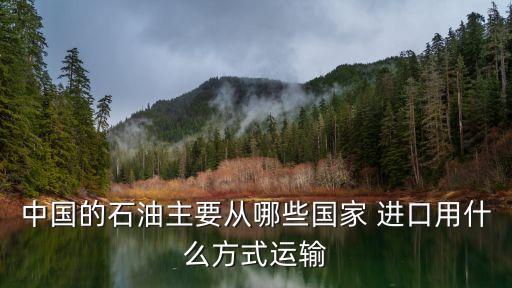 中國的石油主要從哪些國家 進口用什么方式運輸