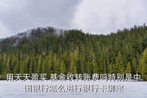 用天天盈買 基金收轉賬費嗎特別是中國銀行怎么進行銀行卡綁定
