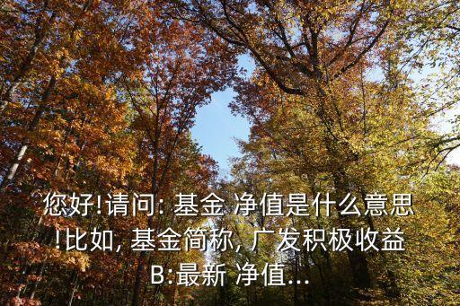 廣發(fā)環(huán)保指數基金凈值