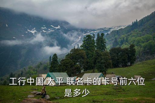 工商銀行太平聯名卡辦理,中國太平工商銀行聯名卡
