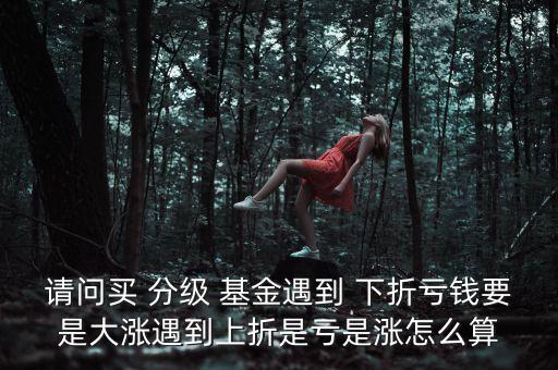 請(qǐng)問(wèn)買 分級(jí) 基金遇到 下折虧錢要是大漲遇到上折是虧是漲怎么算