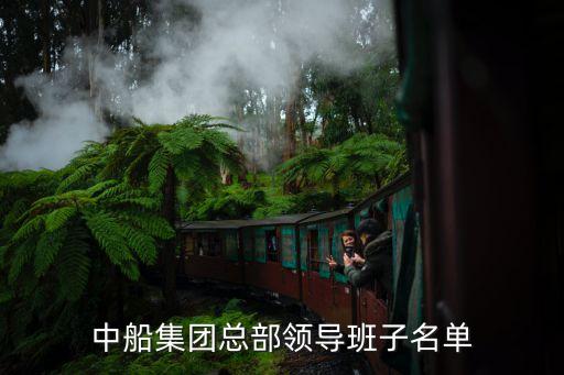 中船集團總部領(lǐng)導班子名單