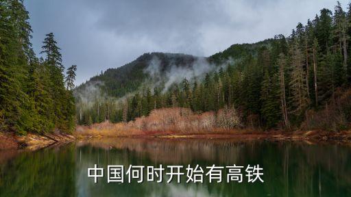 中國(guó)何時(shí)開始有高鐵
