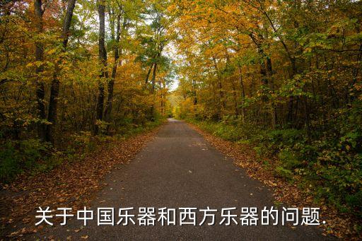 關(guān)于中國(guó)樂(lè)器和西方樂(lè)器的問(wèn)題.