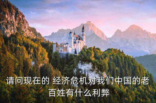 請問現在的 經濟危機對我們中國的老 百姓有什么利弊