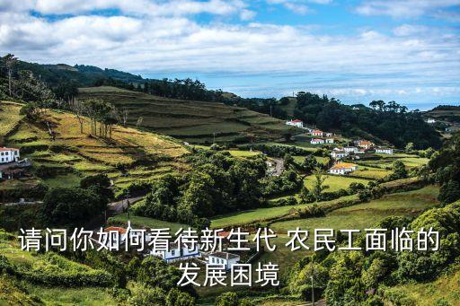 請(qǐng)問你如何看待新生代 農(nóng)民工面臨的發(fā)展困境