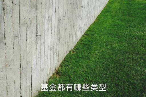  基金都有哪些類(lèi)型