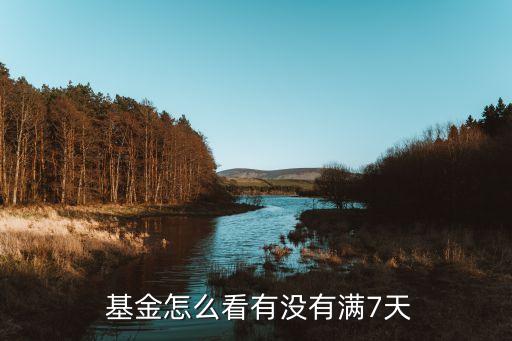  基金怎么看有沒(méi)有滿7天