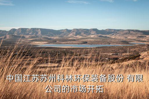 中國(guó)江蘇蘇州科林環(huán)保裝備股份 有限公司的市場(chǎng)開(kāi)拓
