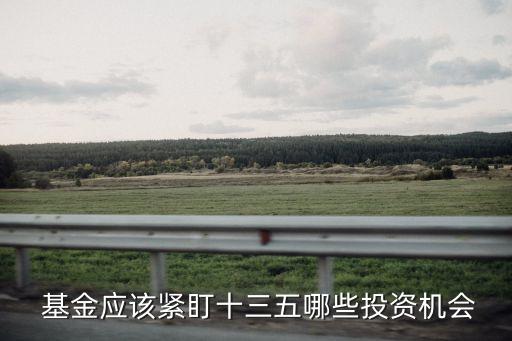  基金應(yīng)該緊盯十三五哪些投資機會