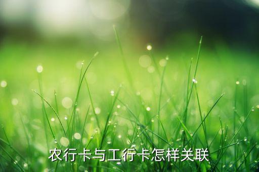 農(nóng)行卡與工行卡怎樣關聯(lián)