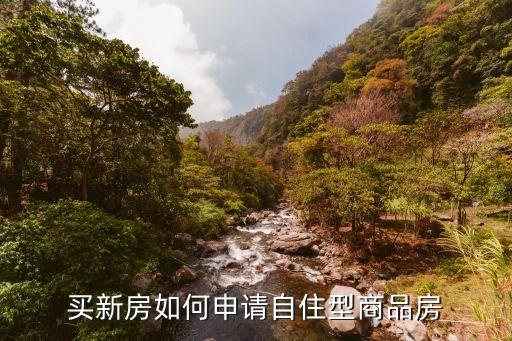 買(mǎi)新房如何申請(qǐng)自住型商品房